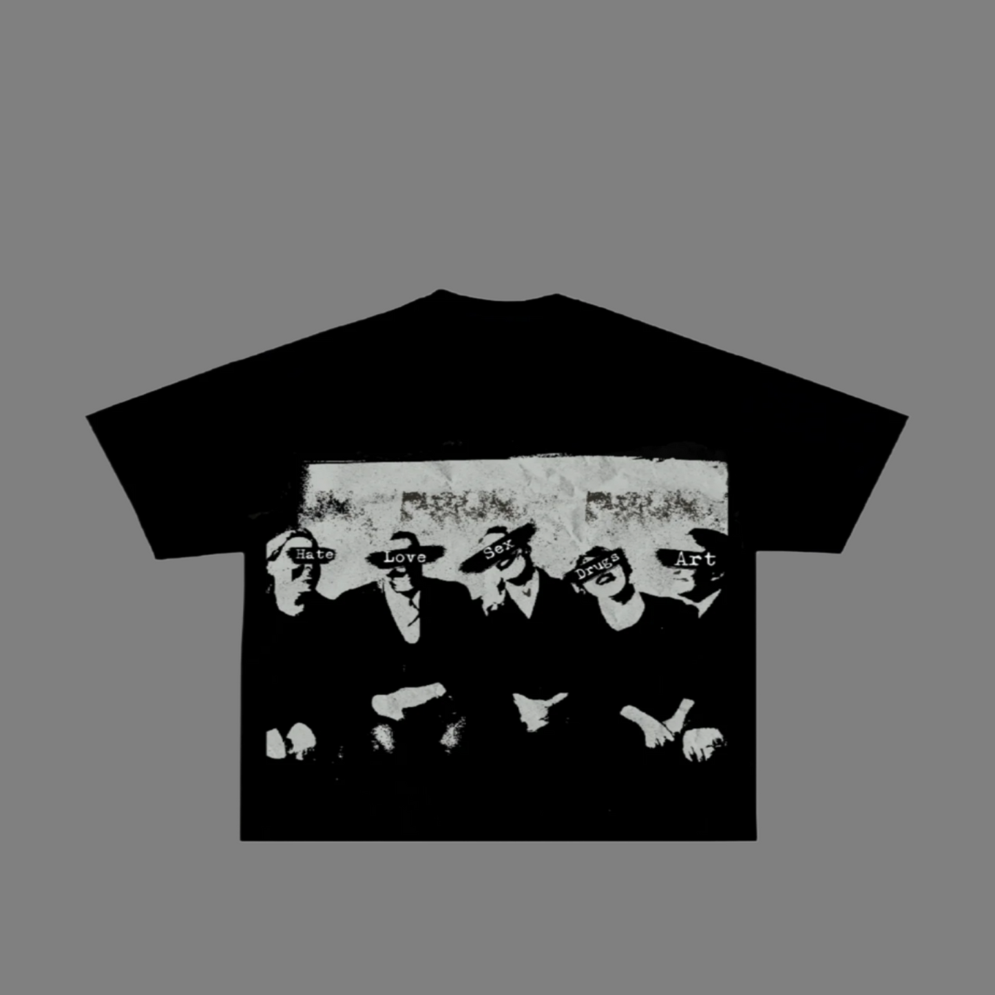 HaTe,LoVe,SeX,Drugs,Art Tee