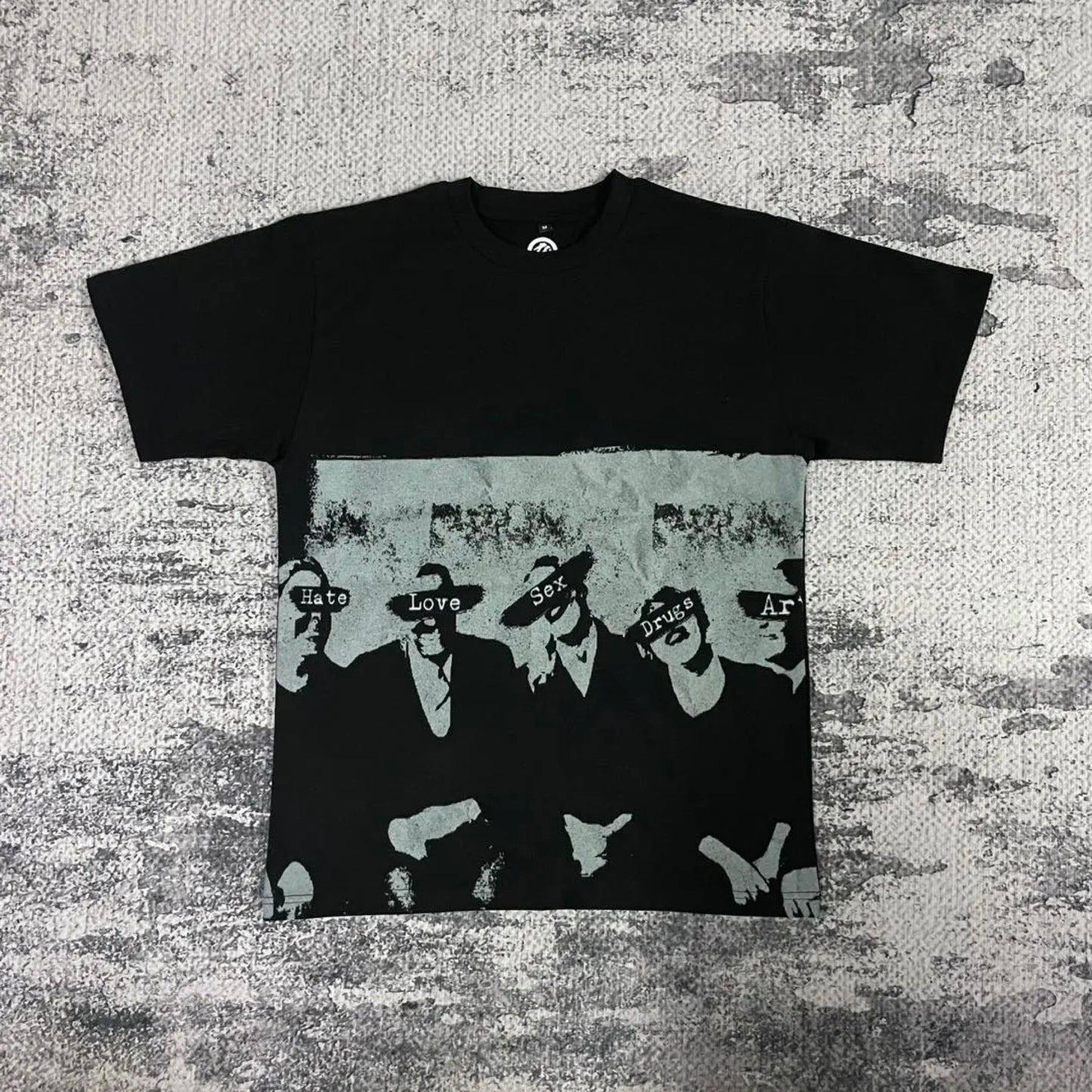 HaTe,LoVe,SeX,Drugs,Art Tee